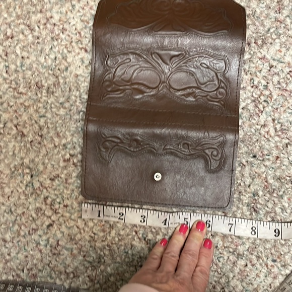 Vintage handmade leather wallet - Picture 9 of 9